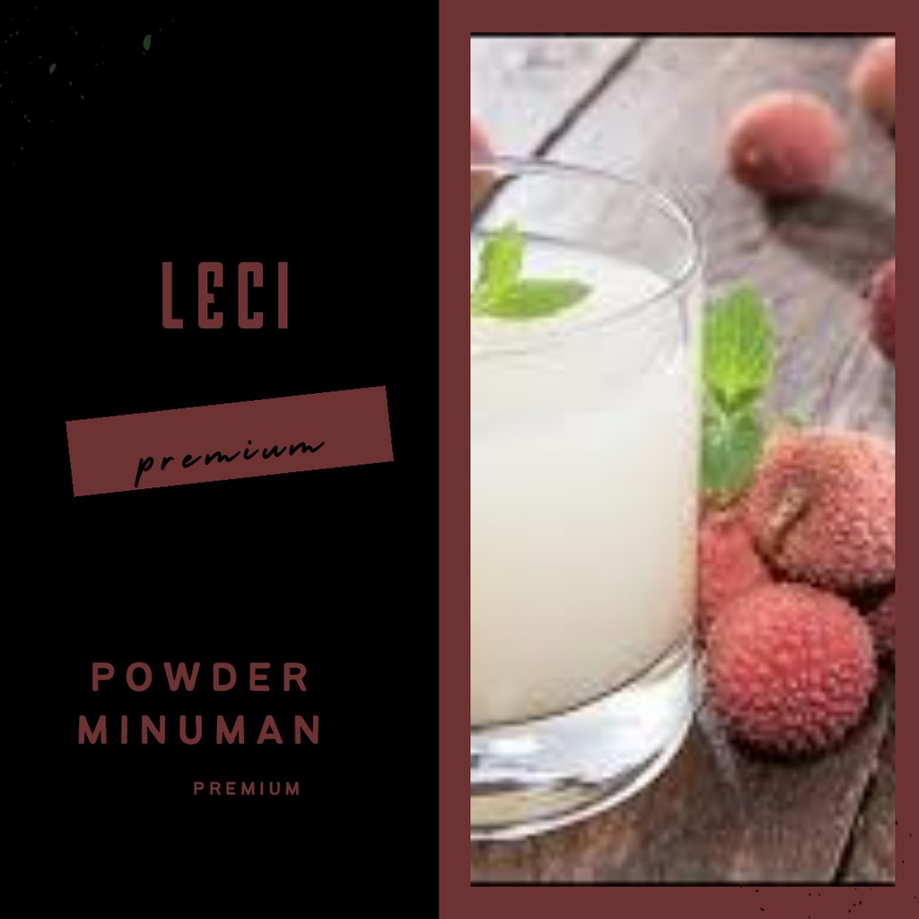 

Powder minuman Lychee Premium