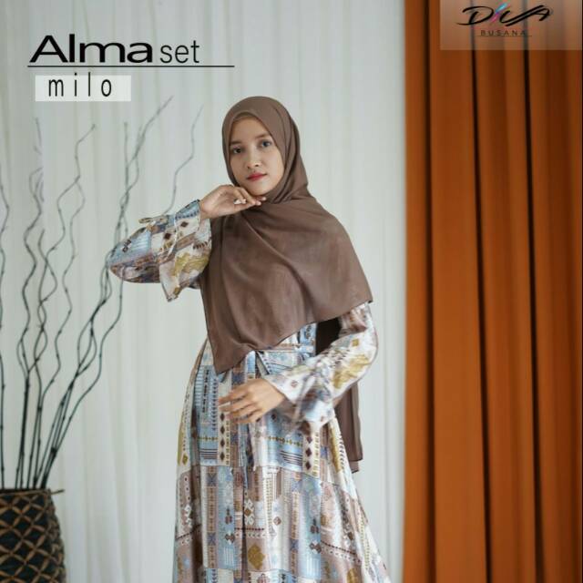 Gamis Alma Set original by Diva Busana