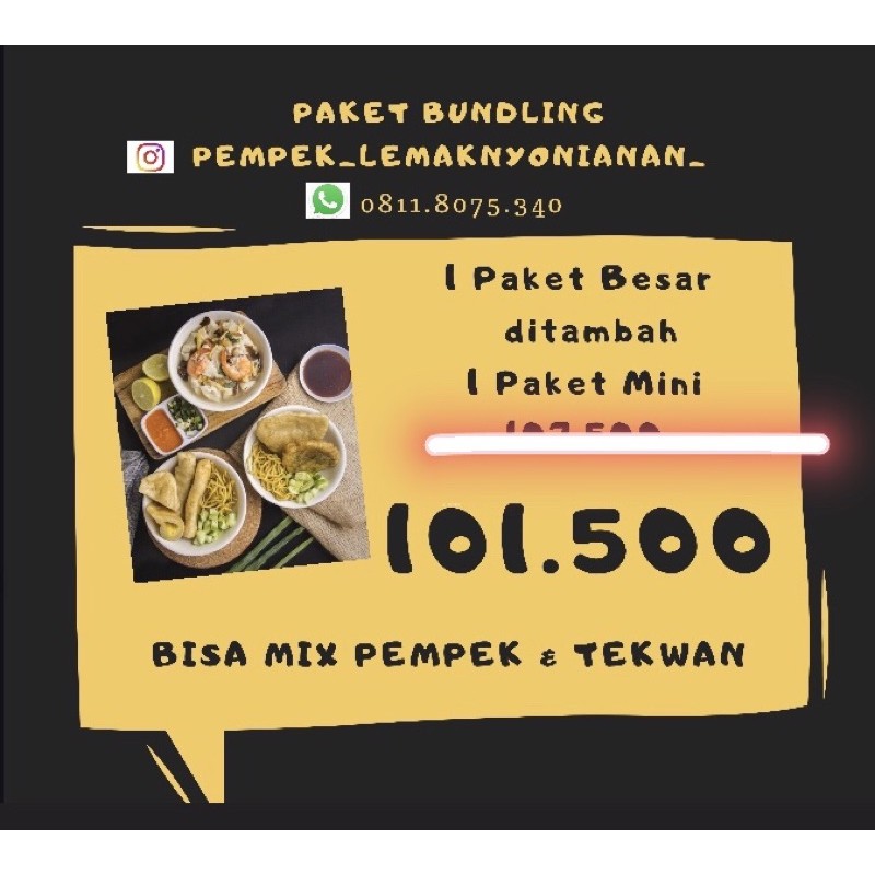 

Bundling Paket Besar + Paket Mini