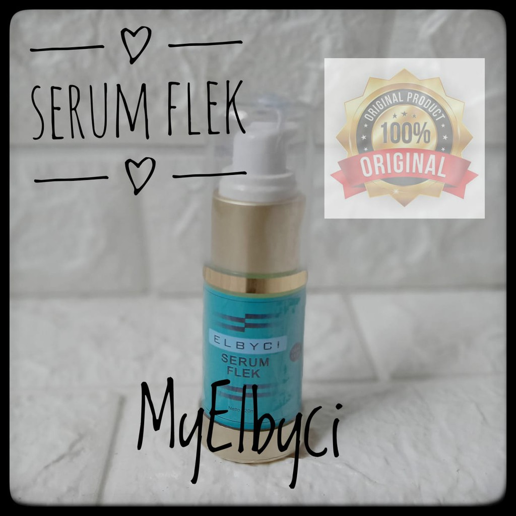 ELBYCI Serum Flek Pembersih Pemutih Penghilang Flek Wajah Muka SKINCARE ELBYCI BPOM