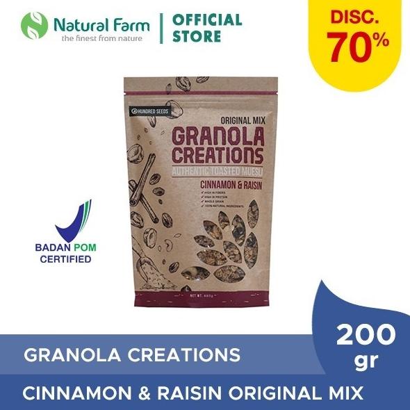 

Granola Cinnamon & Raisin Original Mix 200Gr