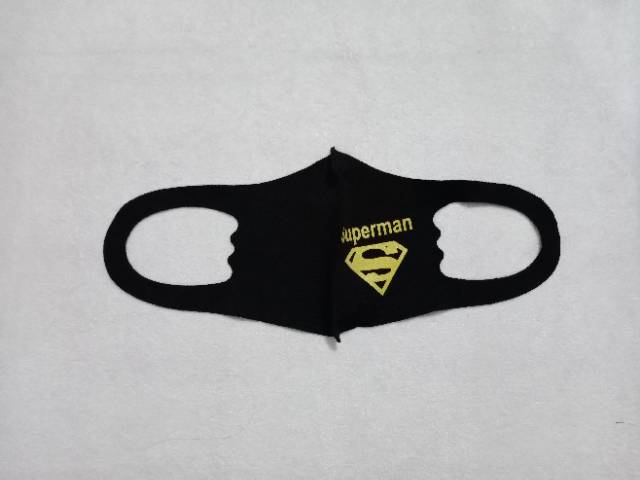 MASKER ANAK KAIN SCUBA MOTIF SUPER HERO BAHAN PREMIUM KUALITAS BAGUS