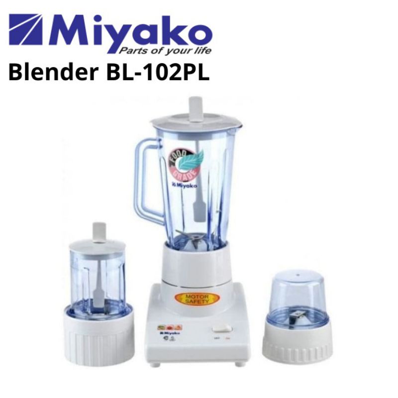 blender miyako 1liter BL 101 PL, BL 102 PL , BL 151 &amp; Bl 301 Pl  plastik , New garansi resmi 1th