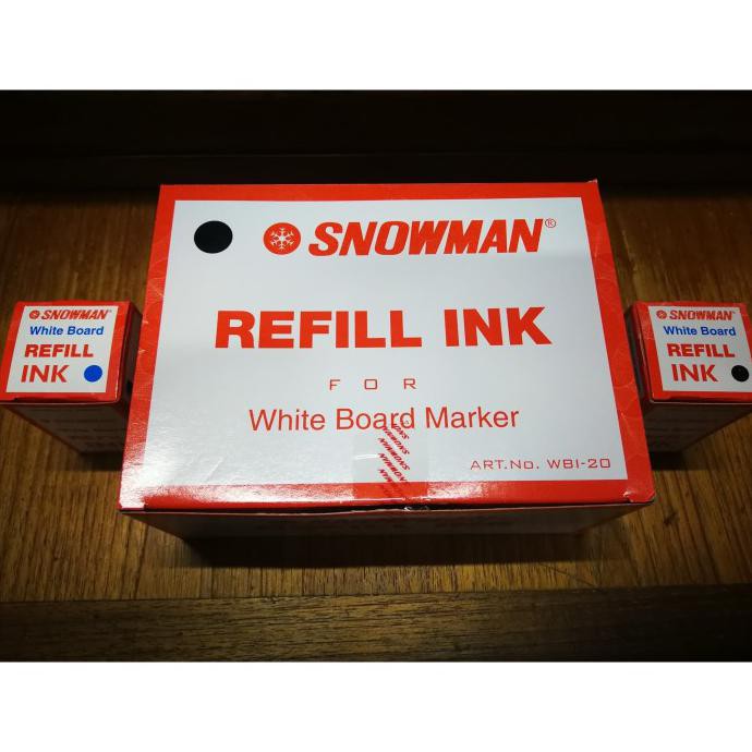 

Murah Refill/ Isi Tinta White Board Snowman Terbatas