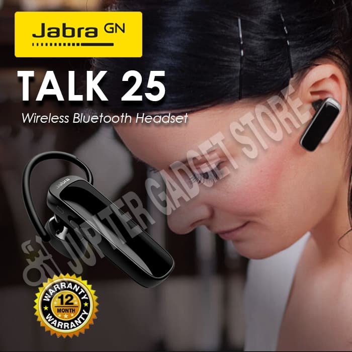 Jabra Talk 25 Wireless Headset Bluetooth - ORIGINAL Promo