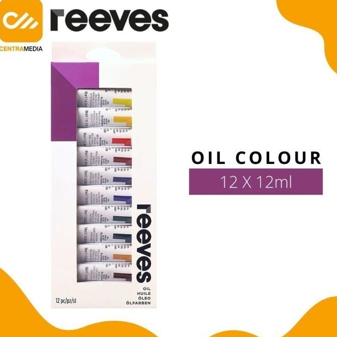 

Cat Minyak Reeves Oil Color Tube 12X12Ml Oil Colour Paint Set Termurah