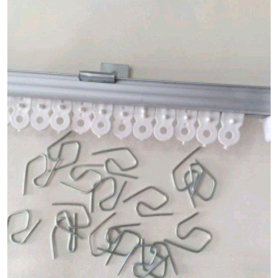 Rel Gorden / Batang Hordeng / Besi Gorden Biasa Kotak / Fullset