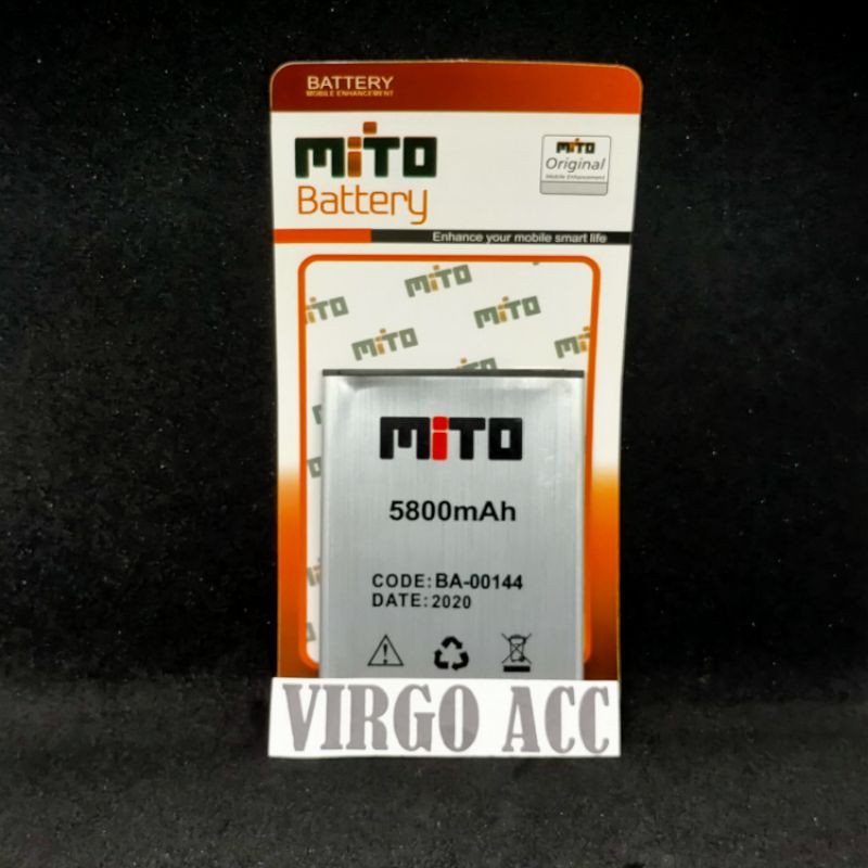 Batre Baterai Mito W1 2019 BA-00144 Original Battery