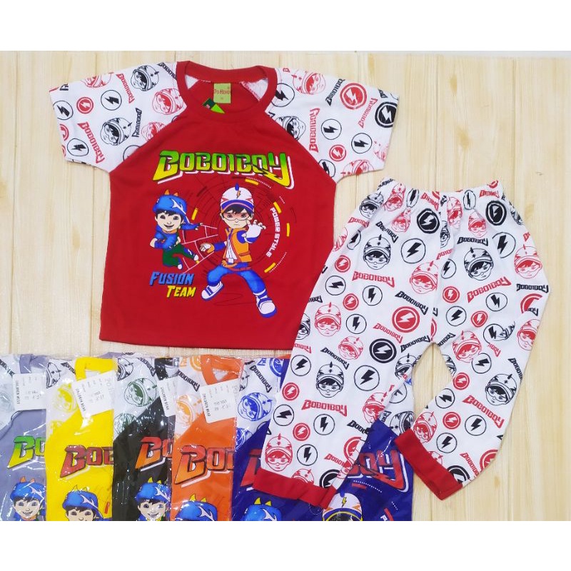 SETELAN CP ULTRAMAN SPIDERMAN ANAK LAKI-LAKI