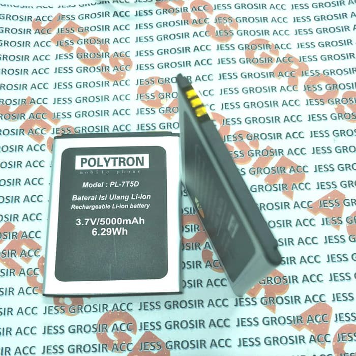 Baterai Battery Original Polytron Rocket T3 R2507 PL-7T5D PL7T5D