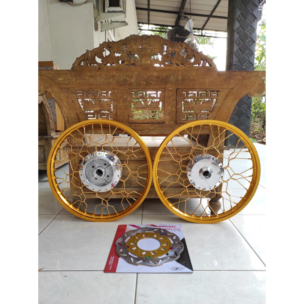 VELG JARI JARI ULIR KEPANG VIXION OLD PLUS PIRINGAN DEPAN VARIASI