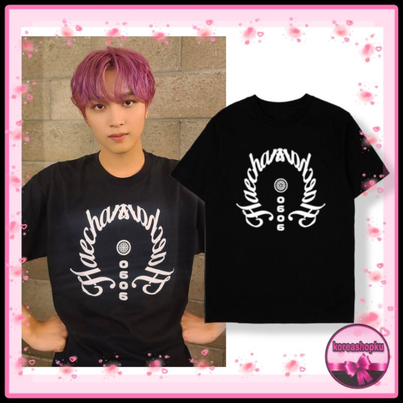 T-SHIRT HAECHAN NCT BAJU KAOS KPOP OUTFIT KOREAN STYLE