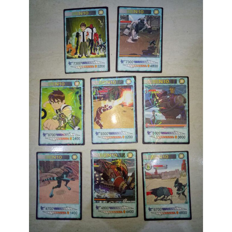 mainan Kartu Ben10 Trading Card HOLOGRAM