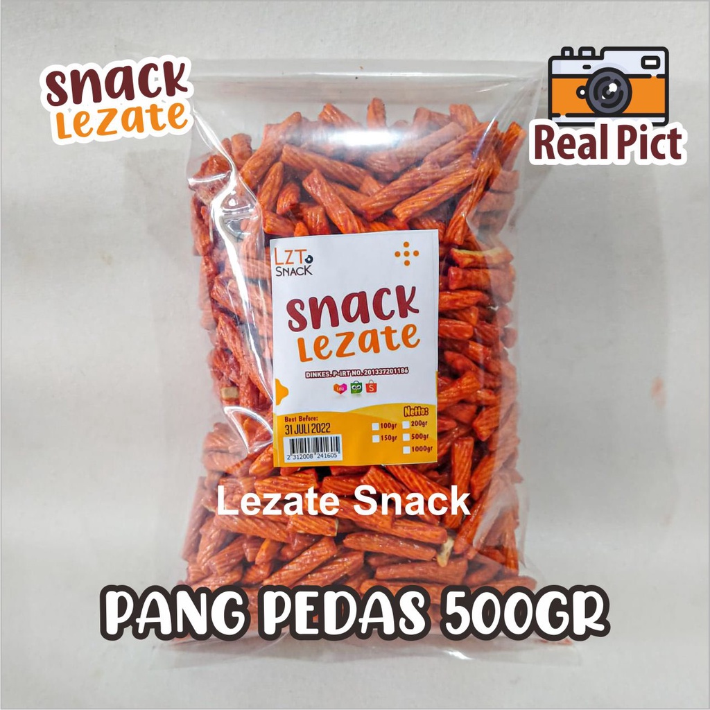

Sedap Snack - Stik Pangpang Pedas 500gr Kiloan Murah Enak Renyah / Pang Pang Pedas / Phang Phang Kiloan