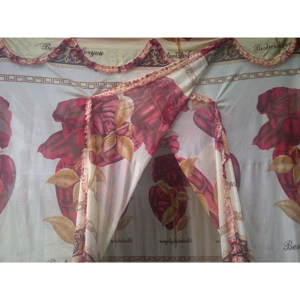 original kelambu nyamuk kotak motif bunga uk 180x200,250x200,300x200cm kelambu nyamuk premium COD