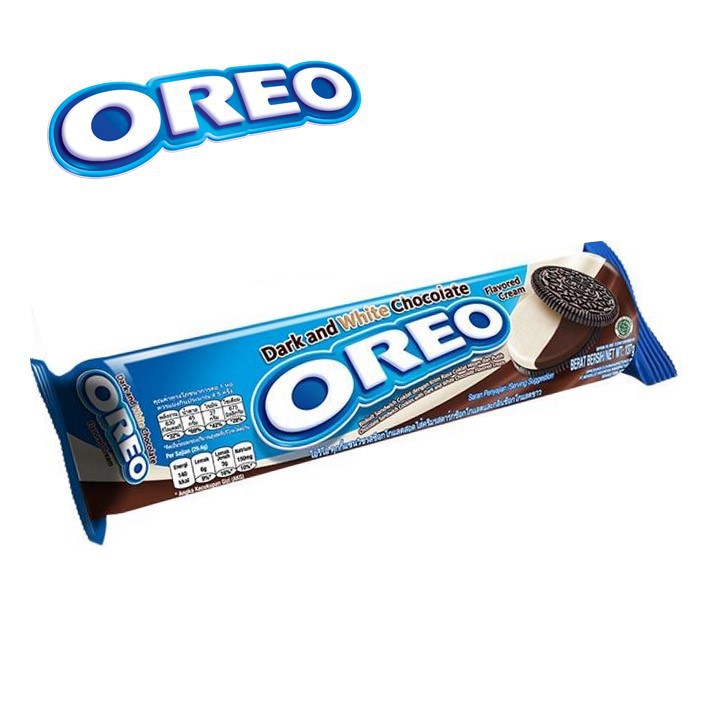 

KRAFT OREO SANDWICH DARK&WHITE CHOCO133G
