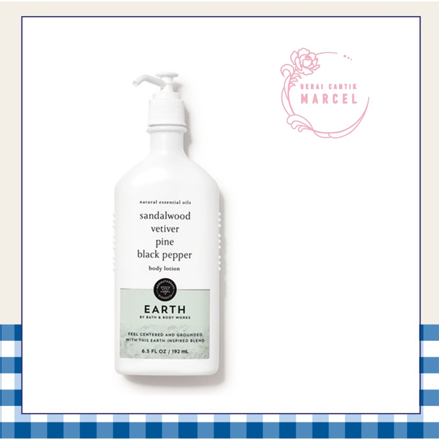 BBW Bath & Body Works Body Lotion  Aromatherapy : Earth 192 mL