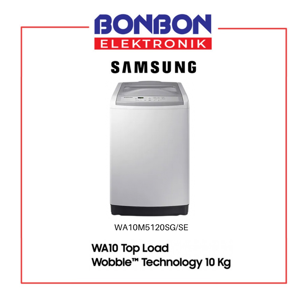 Samsung Mesin Cuci Top Loading 10KG WA-10M5120-SG / WA10M5120SG WA90H4200SG