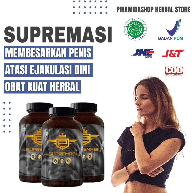 Supremasi Original Obat Kuat Pembesar Kelamin Penis Alat Vital Pria