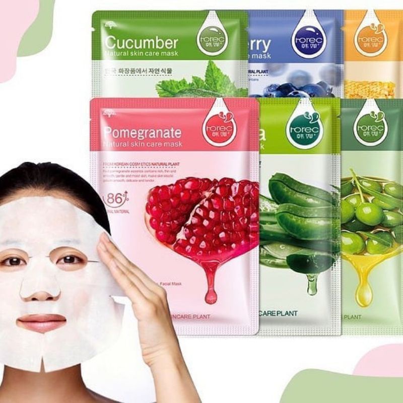 deshop.sby- HCANA ROREC SHEET MASK BEAUTY MASKER