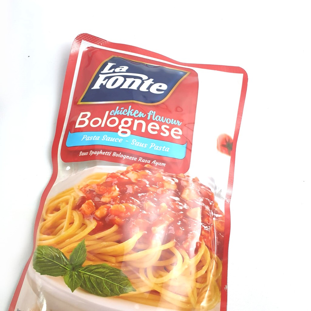 

mie La Fonte Saus Spaghetti Bolognese Rasa Ayam 290gr