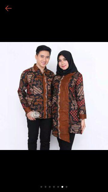 Maura Couple - Sania Ruffle Batik Couple Ori Ndoro Jowi Dnt Garansi Termurah Shopee -