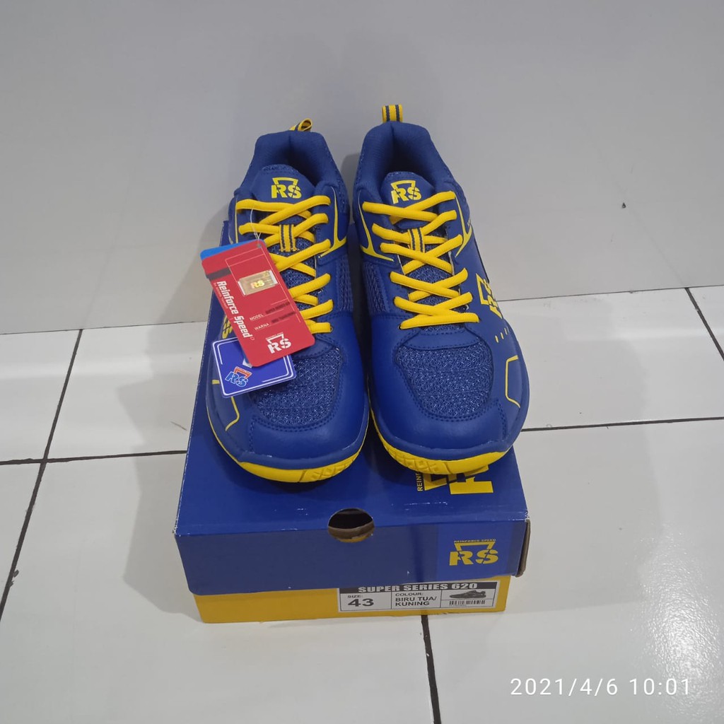 Sepatu Olahraga Badminton Bulutangkis RS Super Series 620 ORIGINAL