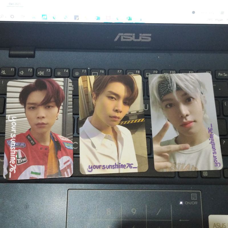 Photocard PC Johnny Kihno 1st 2nd player & Yuta Kihno Neozone