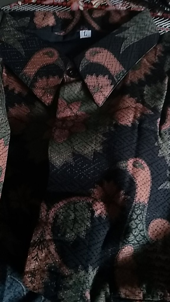 Kemeja Batik Prabu Bahan Dobby Reguler Fit A512