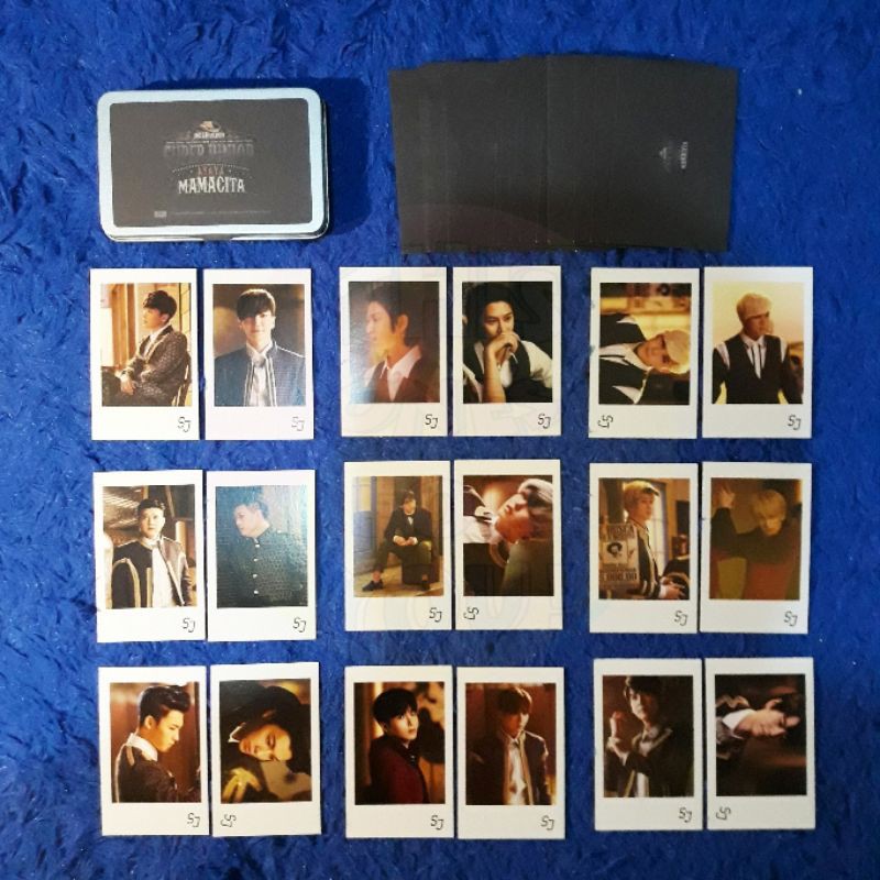 [READY] SUPER JUNIOR OFFICIAL MINI POLAROID SET MAMACITA SMTOWN POP UP STORE SUJU DONGHAE KYUHYUN