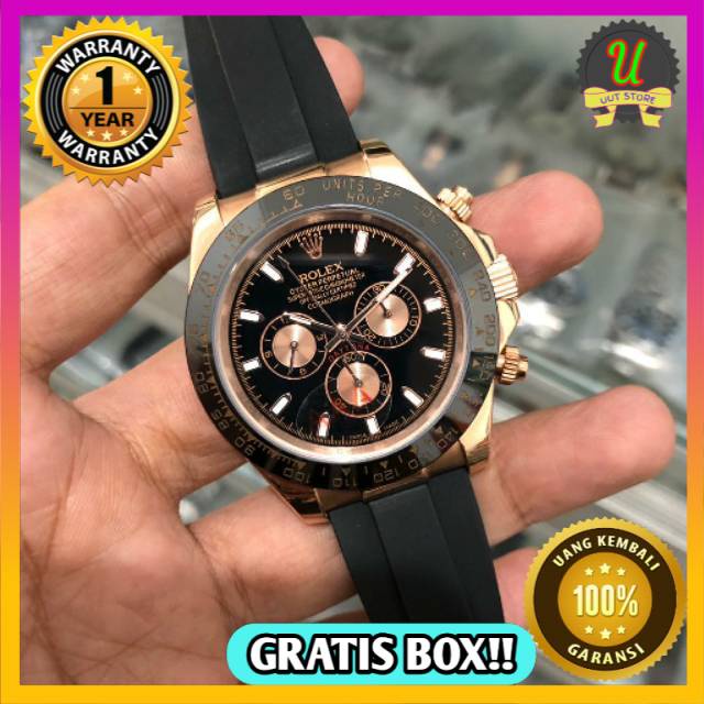 Jam Tangan Pria Rolex Rolex Automatic Jam Tangan Rolex Daytona Automatic 40mm