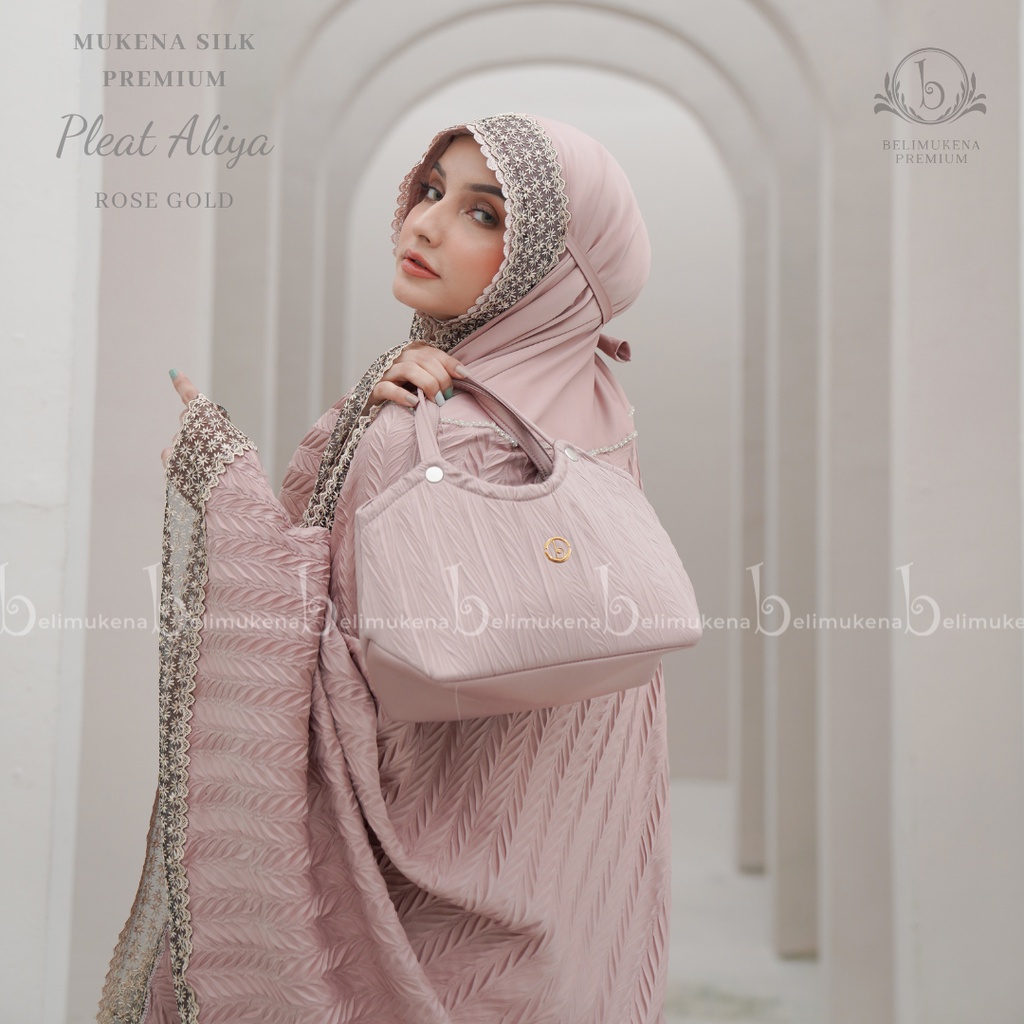 Mukena Dewasa 2in1 Silk Premium Pleat Aliya