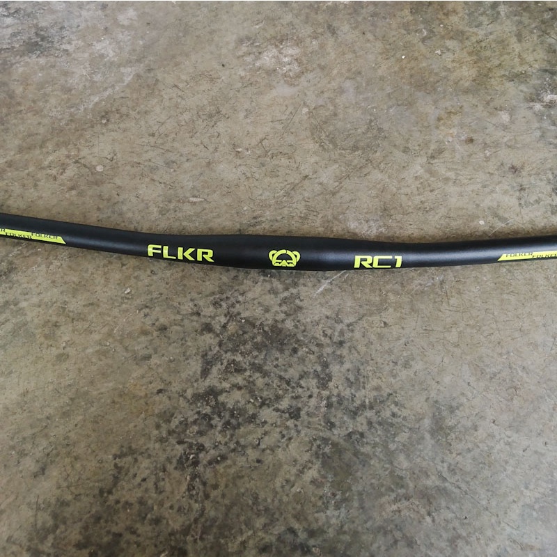 Handlebar Flatbar Stang Folker RC1 Oversize Panjang 800 mm Sepeda MTB