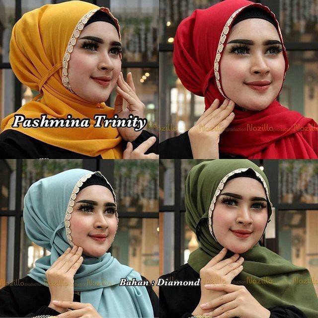 Hijab Pashmina Diamond Renda