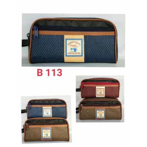 

Kotak pensil kain / Tempat pensil (pencil case) B113