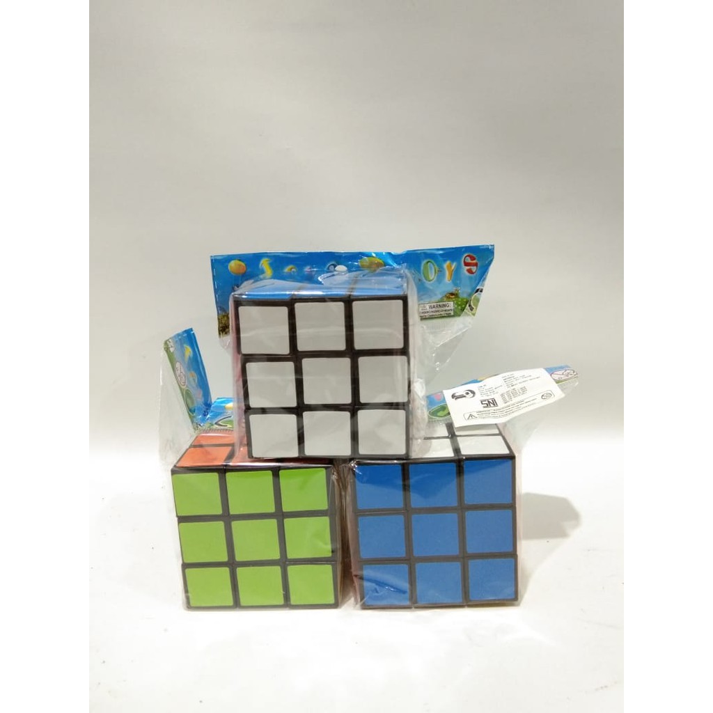 mainan rubik murah - rubik 3x3 - magic cube edukasi - toy925 / rubik seda / 0828-1