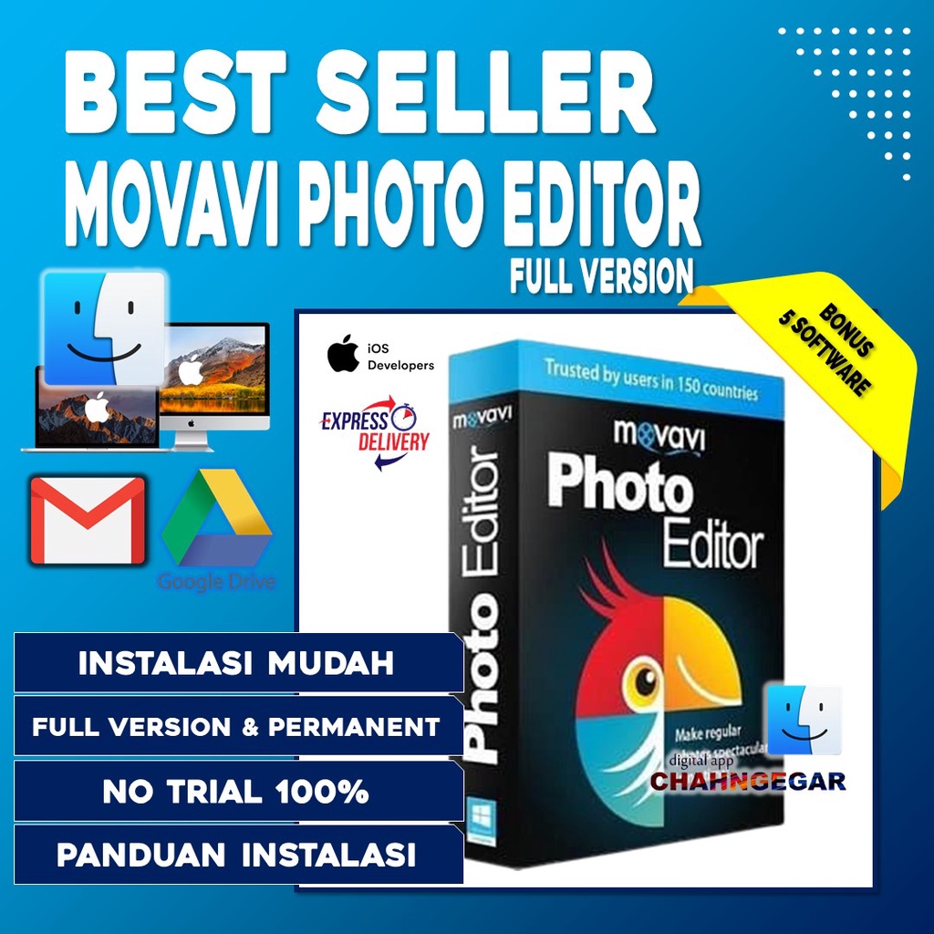 Movavi Photo Editor 6.7.1 MacOS | Software Photo Editing Full Version