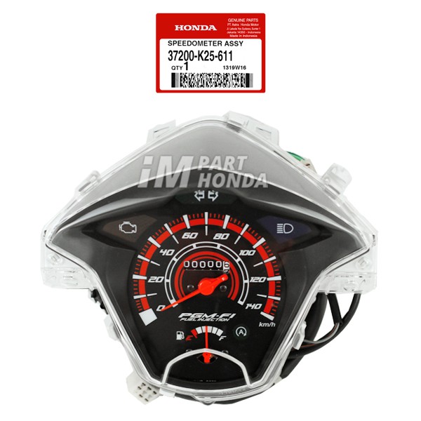 37200-K25-611 Spedo Meter Beat eSP K25 2015 - 2016 ISS Idling Stop JKT