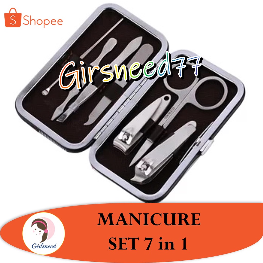 Manicure Set 7 in 1 GIRLSNEED77