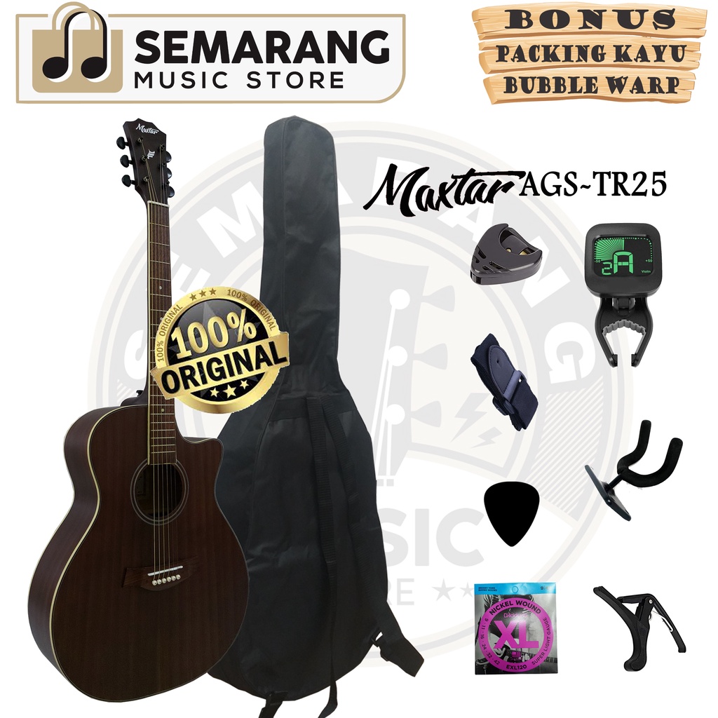 ORIGINAL!!! Gitar Akustik Maxtar AGS-TR25 Gitar Akustik Original