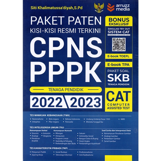 Gramedia Bandung - Paket Paten Kisi-Kisi Resmi Terkini CPNS PPPK 2022-2023