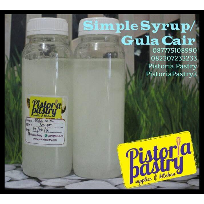 

Simple Syrup (Gula Cair)