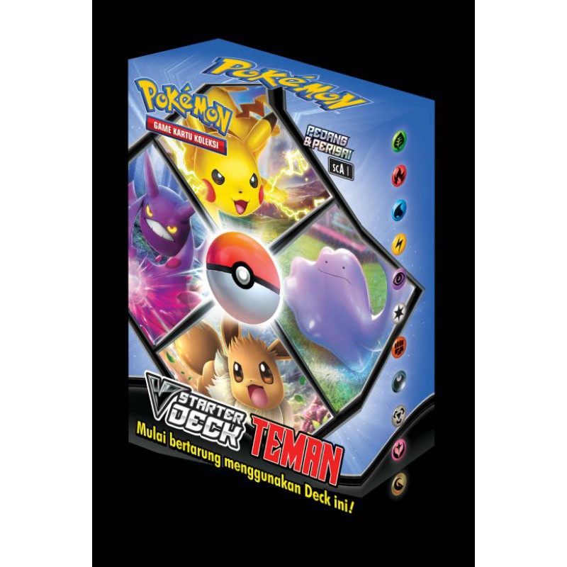 Pokemon Tcg indonesia starter deck koleksi v max berkilau