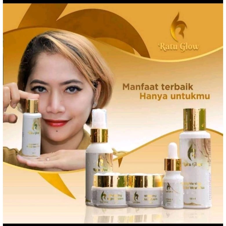 RATU GLOW SKINCARE PAKET BRIGHTENING &amp; ACNE ORIGINAL PENCERAH WAJAH