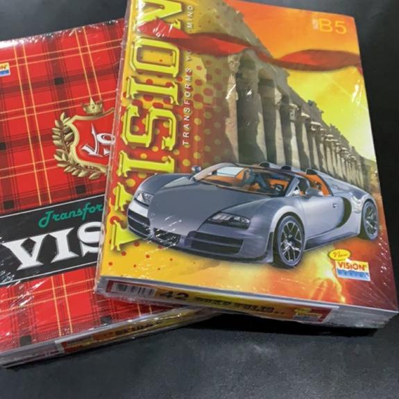 

Paling Disukai.. Buku Tulis Boxi B5 42 Lembar Vision (1 PAK - 6 PCS)