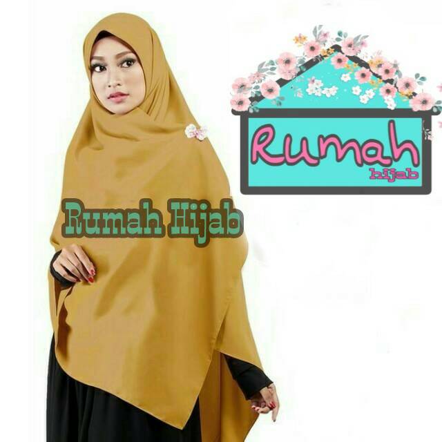 JILBAB SEGI EMPAT WOLFISH 150X150cm (WOLPEACH)/ HIJAB SEGI EMPAT SYARI POLOS MURAH BERKUALITAS