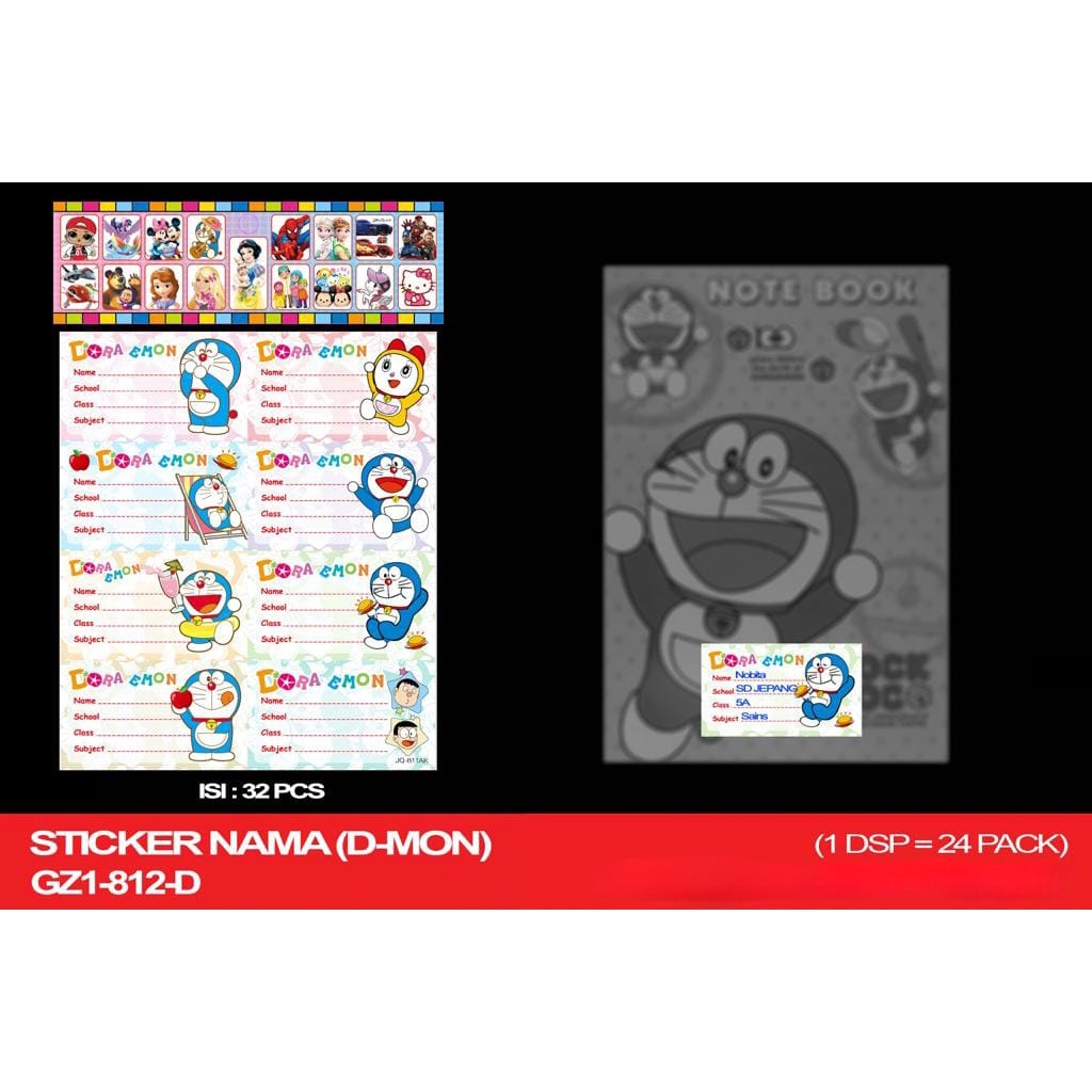 

STICKER LABEL NAMA