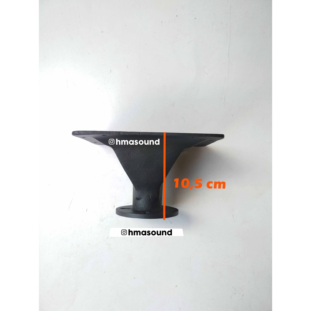 Corong Horn Diral Aluminium 15 x 19 Drat dan Baut