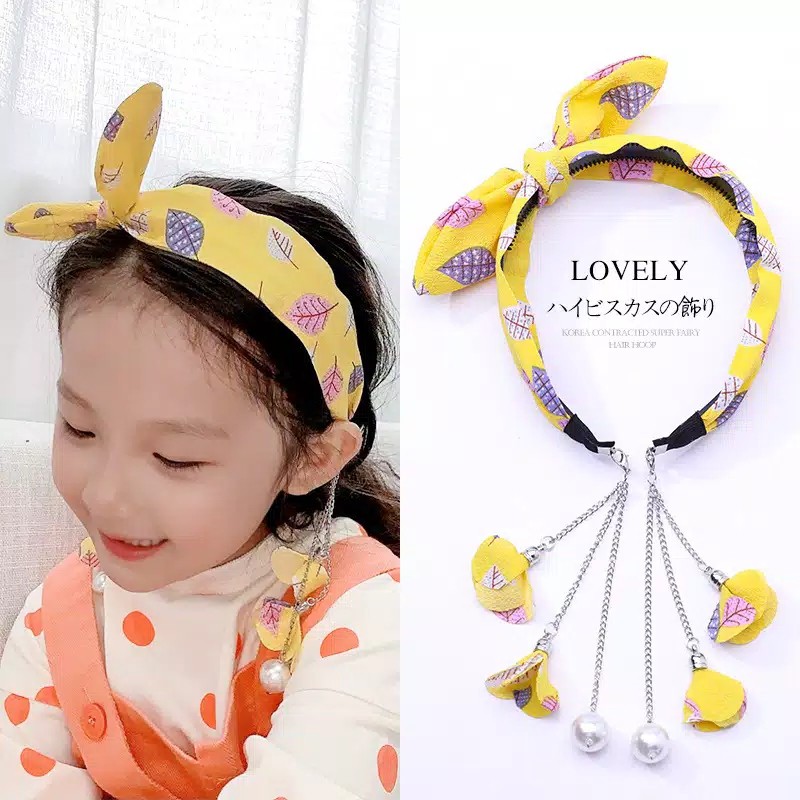 Bando pita korea dewasa perempuan aplikasi anting