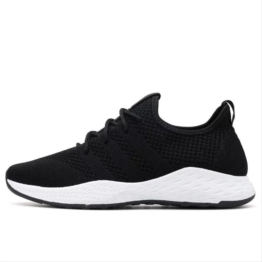 WAADOO Sepatu Pria Straight Power Sneaker Pria Olahraga - Hitam Putih
